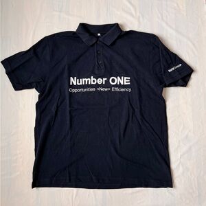 BMW Group Polo Shirt Navy embroidery Number ONE Opportunities New Efficiency XL